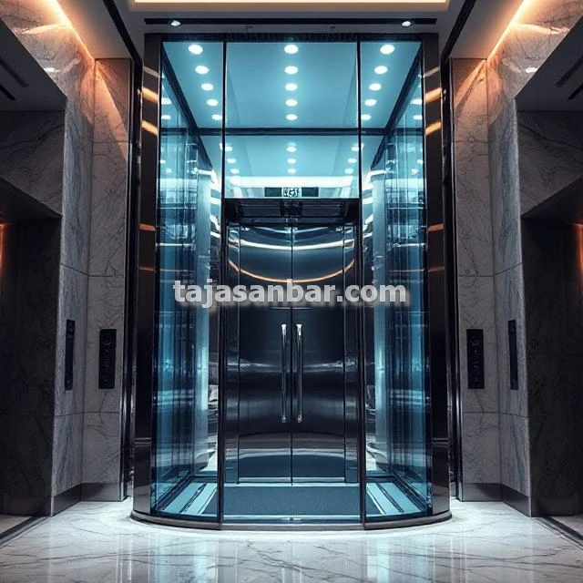 تاج آسانبر نصب آسانسور شیشه‌ای در مشهد